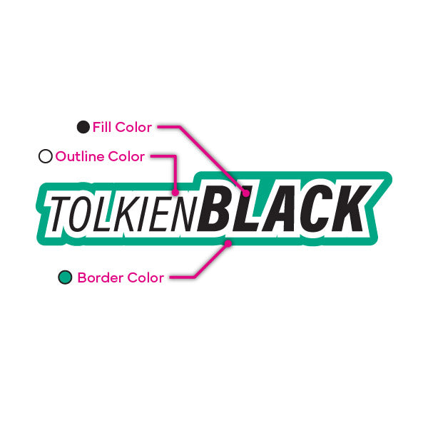 Driver Name Decal Sheet - Type F