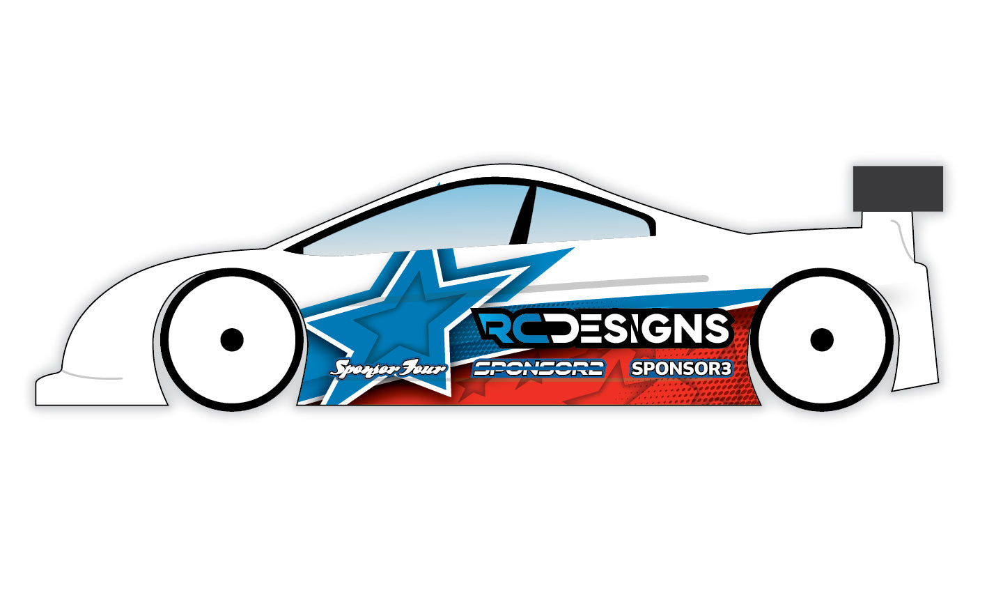 Stars and Stripes - Touring Car Wrap